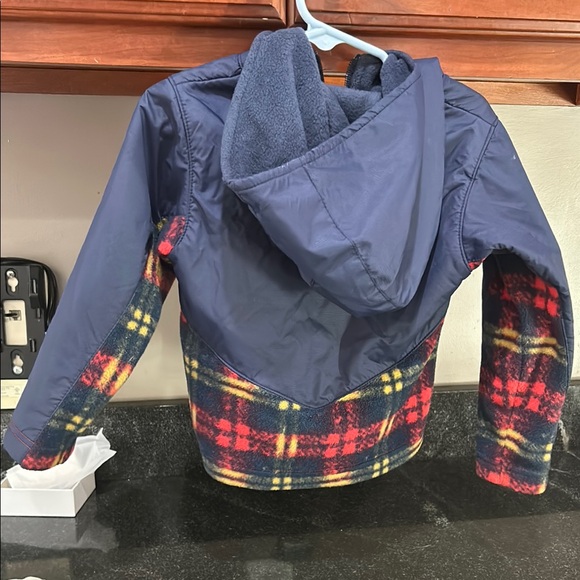 Columbia Navy and Plaid Jacket - Picture 2 of 2